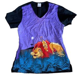 Disney Lion King Scrub Top